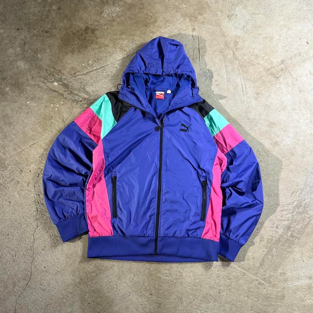 90s Y2K Puma Windbreaker Jacket